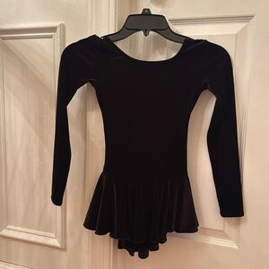 Mondor girls velvet figure skating dress size 8-10